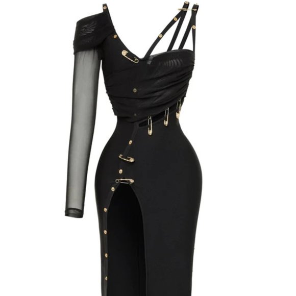 Maxi PIN Dress - Picture 1 of 2